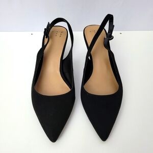 A.n.d Eawy Women's velvet black Shoes